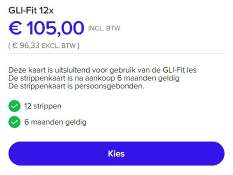 Strippenkaart 12x